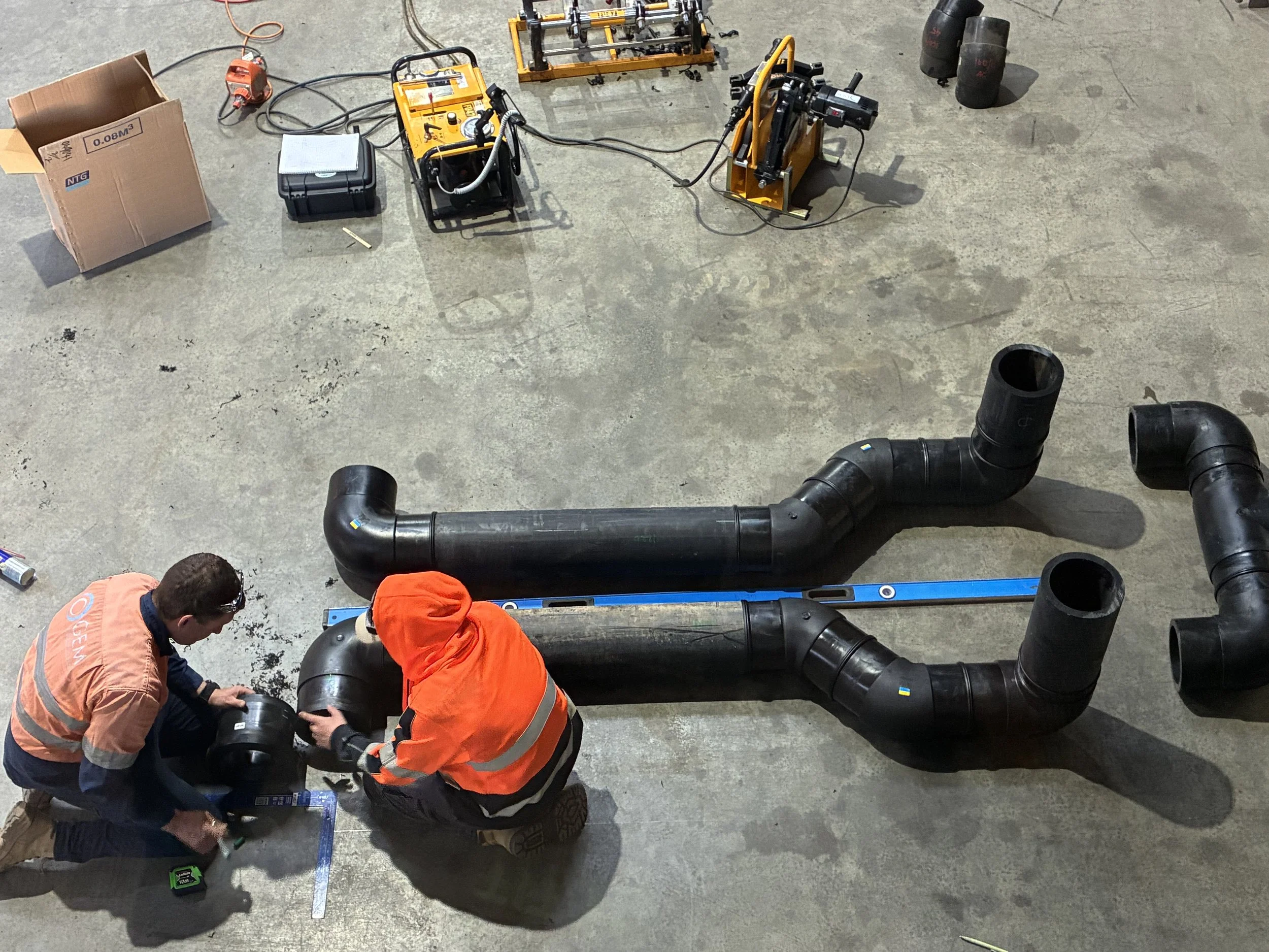 HDPE Pipework Fabrication