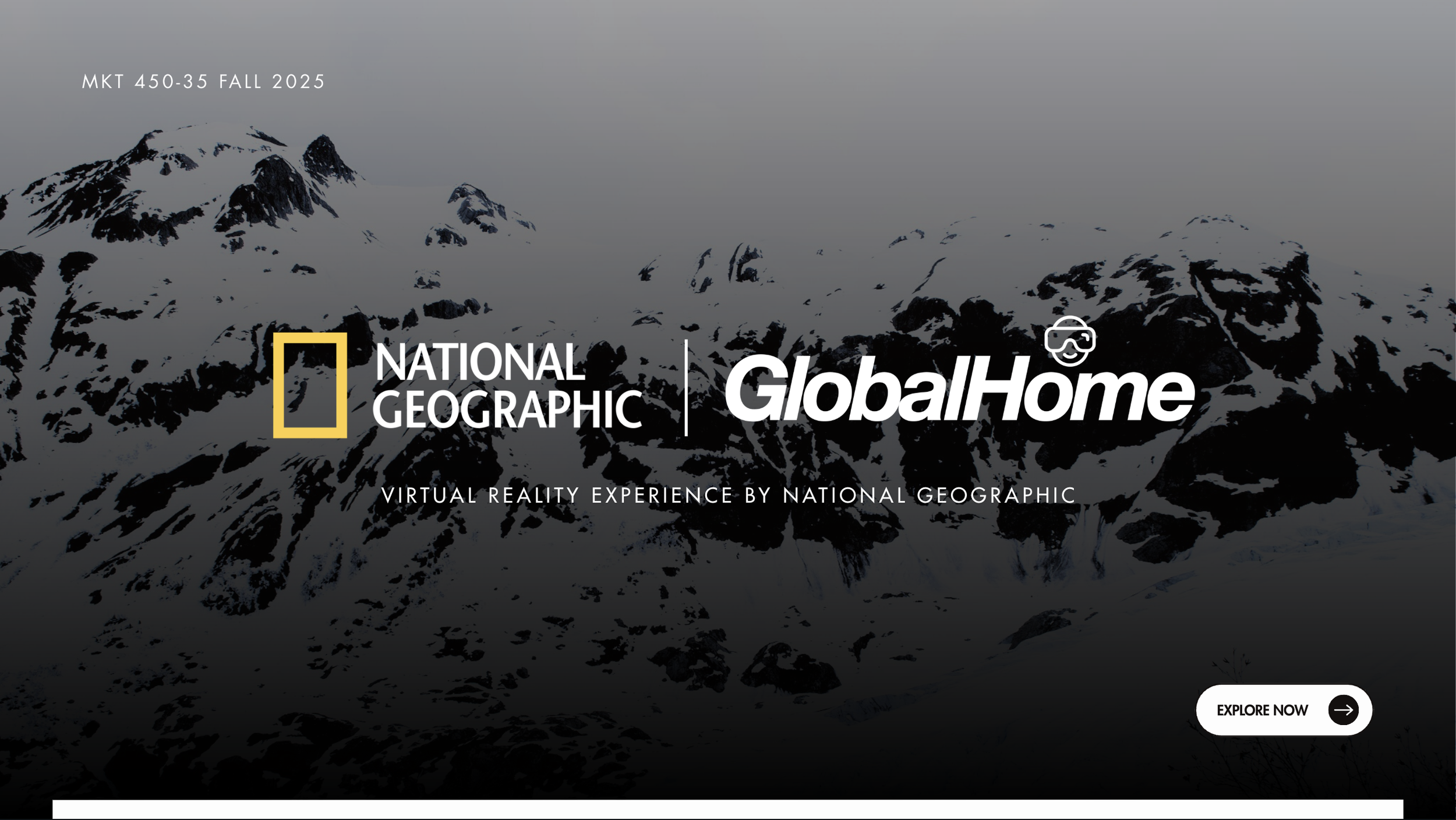 Marketing plan and assets for a new fictional National Geographic product. For educational purposes only.