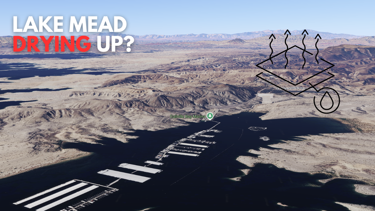Lake Mead's Changing Shoreline: A 459 Meter Retreat at Callville Bay