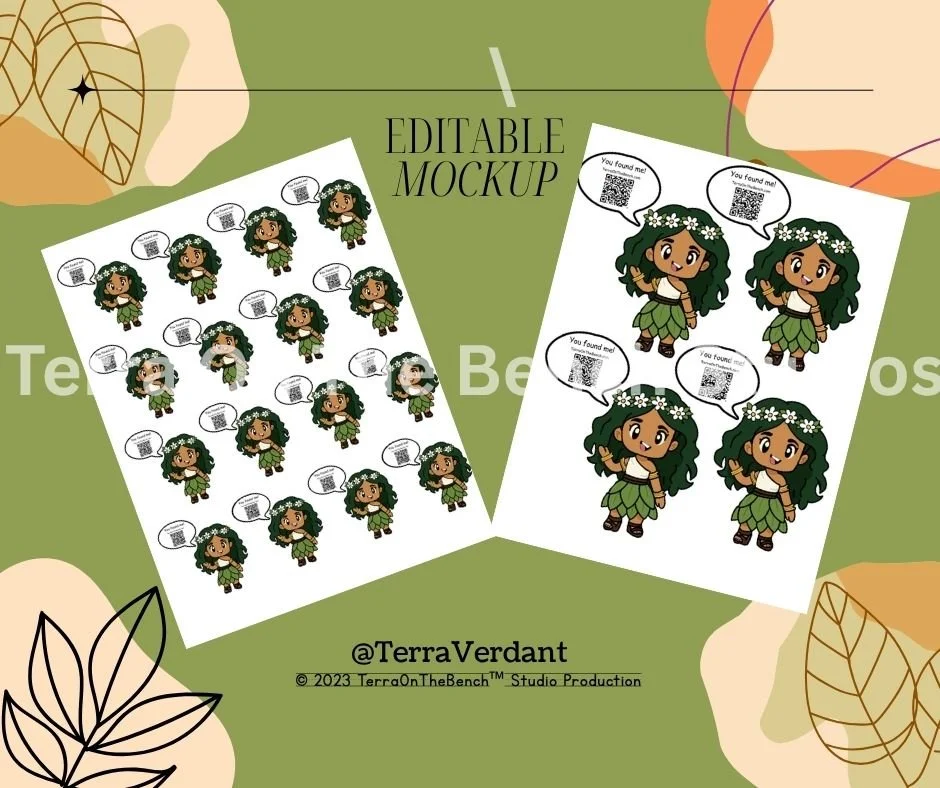 Terra GEOCACHE Mini cutouts