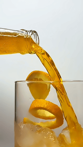 Romano’s Italian soda Orange