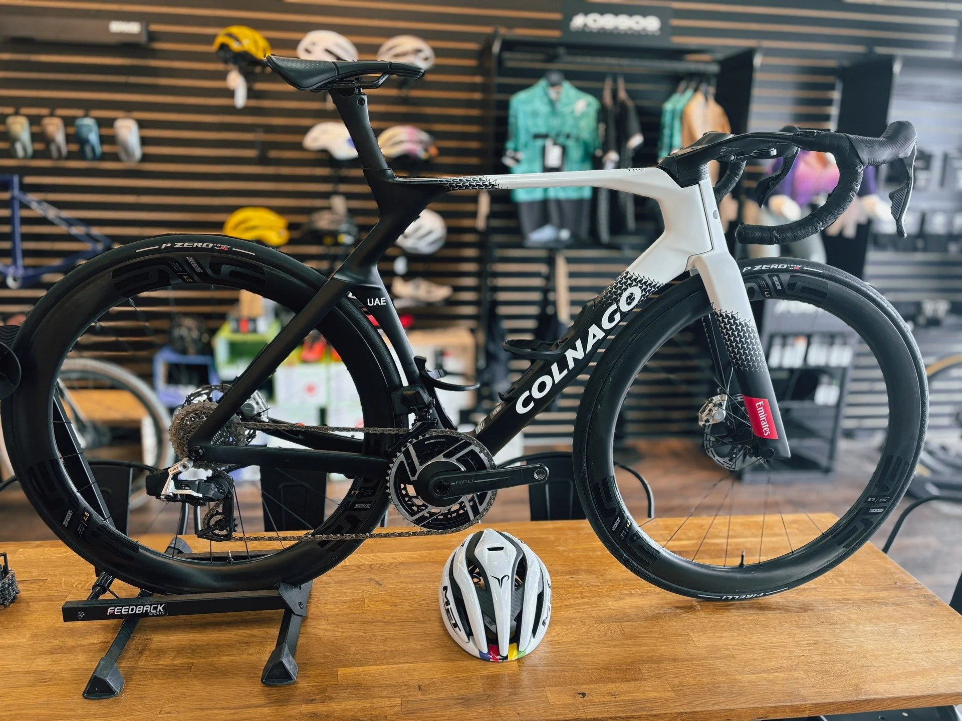 We're excited to announce that Redwood Cycle House is now an authorized Colnago dealer!

For 70 years, Colnago has been handcrafting bicycles in Italy &ndash; the same frames that carried legends like Eddy Merckx and recently took Tadej Pogačar to hi