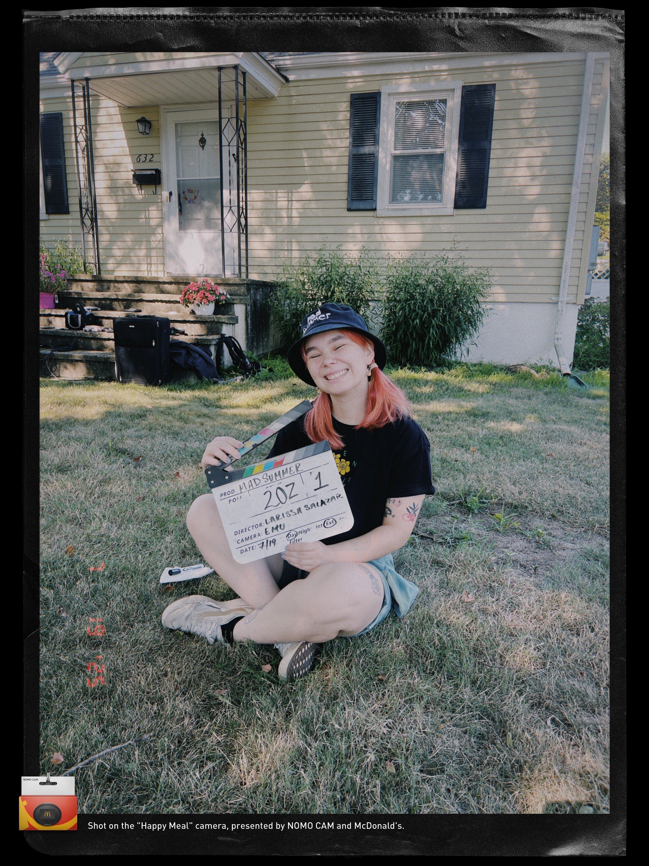 MAD SUMMER (2026) Director: Larissa Salazar / Production and Costume Designer: Paola Michaela 
With a skeleton crew for pickups, Paola helped as the slate operator.