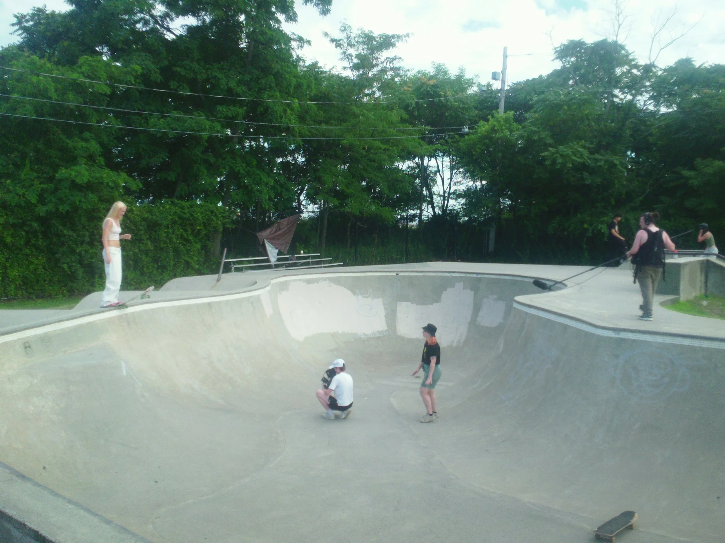 MAD SUMMER (2026) Director: Larissa Salazar / Production and Costume Designer: Paola Michaela 
With a skeleton crew for pickups, Paola helped cinematographer, Emu Haynes, to stay safe during skating scenes.