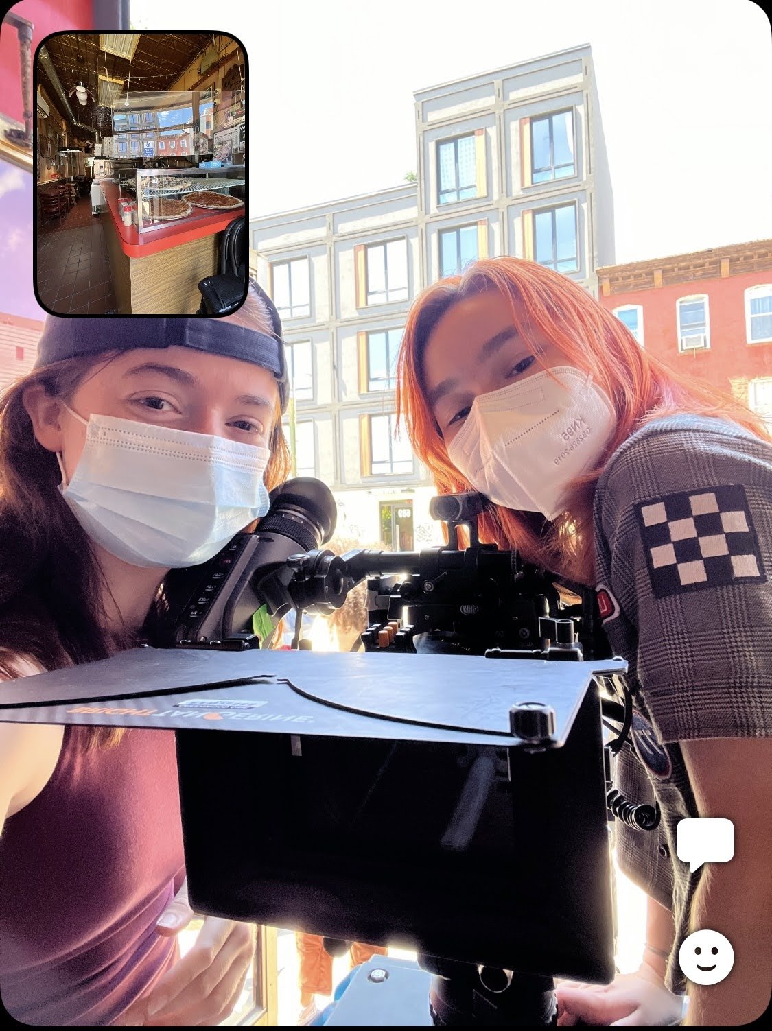 DRIP LIKE COFFEE (2024) Director: Anaiis Cisco / Production Assistant: Paola Michaela
Paola on-set in 2022 working as a camera production assistant with 1st AC Sarah Alexander.