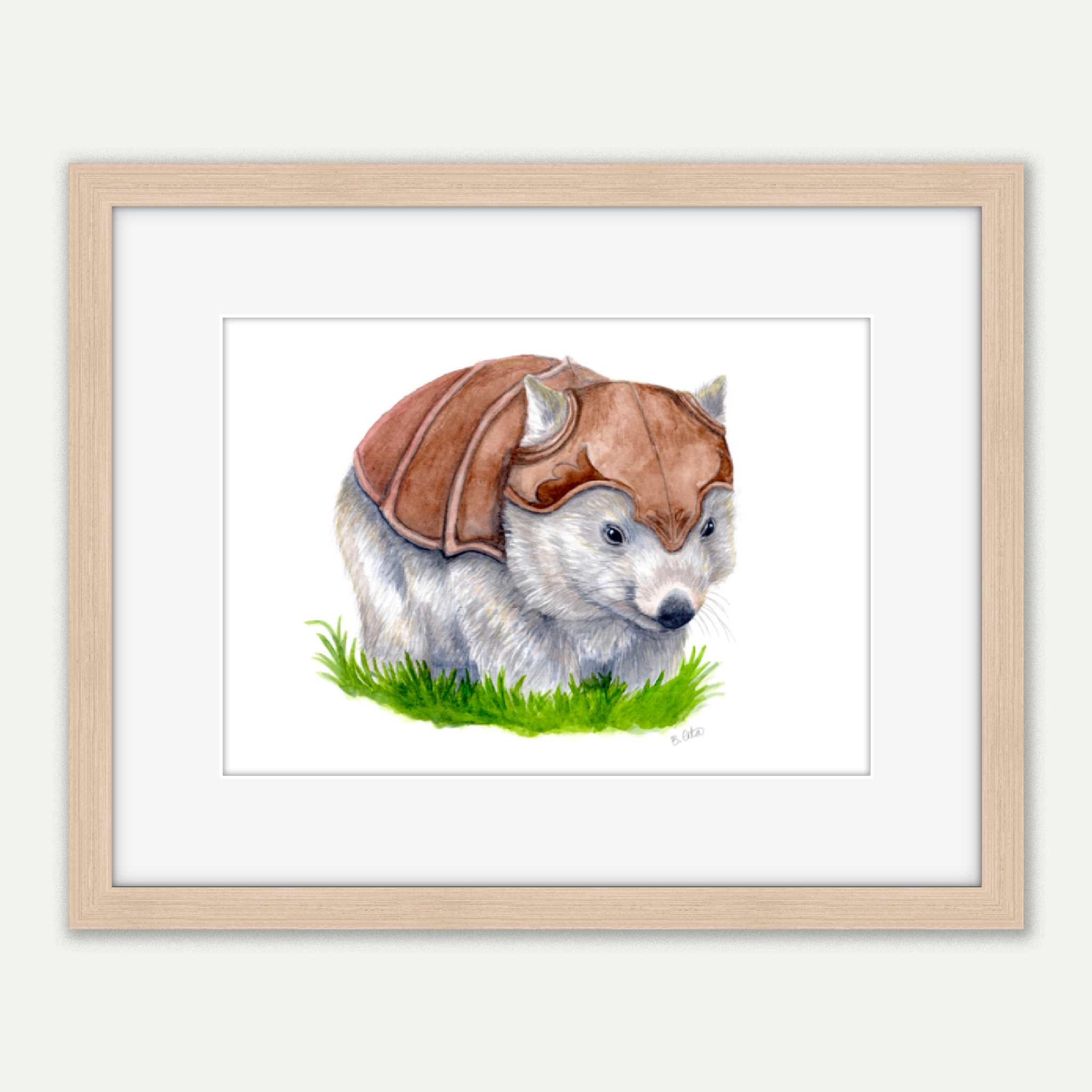 combat wombat-framed-example-a4-print.png