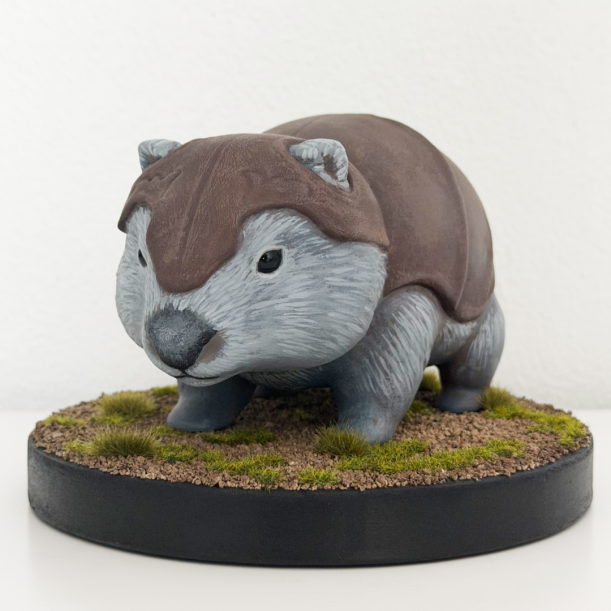 HPW Combat Wombat Art Sculpture #3