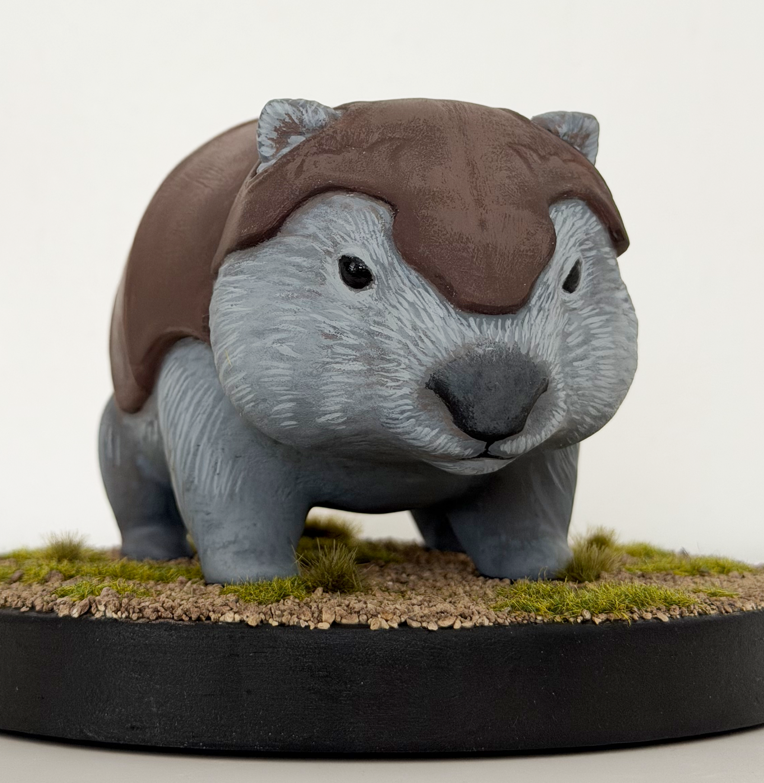 HPW Combat Wombat Art Sculpture #1