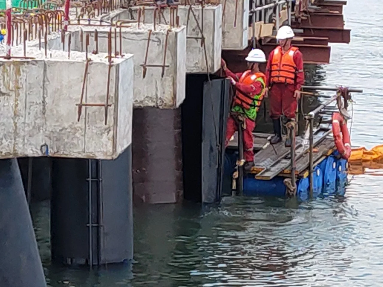 Delivered jetty protection services including manpower and materials for logistics terminal infrastructure.