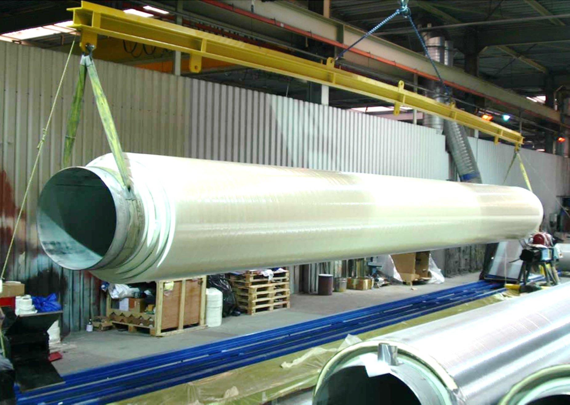 Executed full-scope pre-insulation pipe installation including engineering coordination, materials and insulation works.