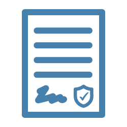 document signed shield