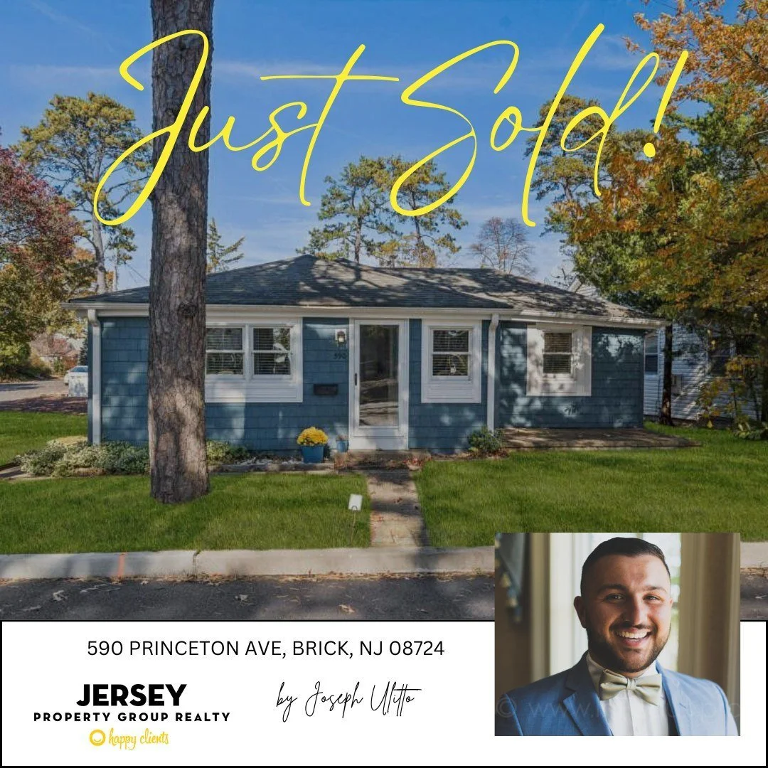 🎉 Congratulations to Joe Ulitto of Jersey Property Group Realty! 🎉

Huge congrats to Joe on the successful sale of this truly one-of-a-kind home at 590 Princeton Ave, Brick, NJ 08724, sold for $515,000 to his very happy buyers! 🏡

This special pro