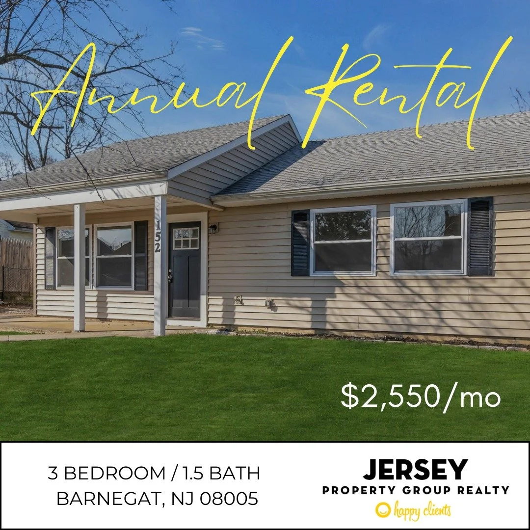 🏡 New Rental Listing in Barnegat!

Move right into this beautifully renovated 3-bedroom, 1.5-bath ranch in the desirable Settlers Landing section of Barnegat! ✨
Featuring a brand-new kitchen, updated baths, new HVAC, and luxury vinyl tile flooring t