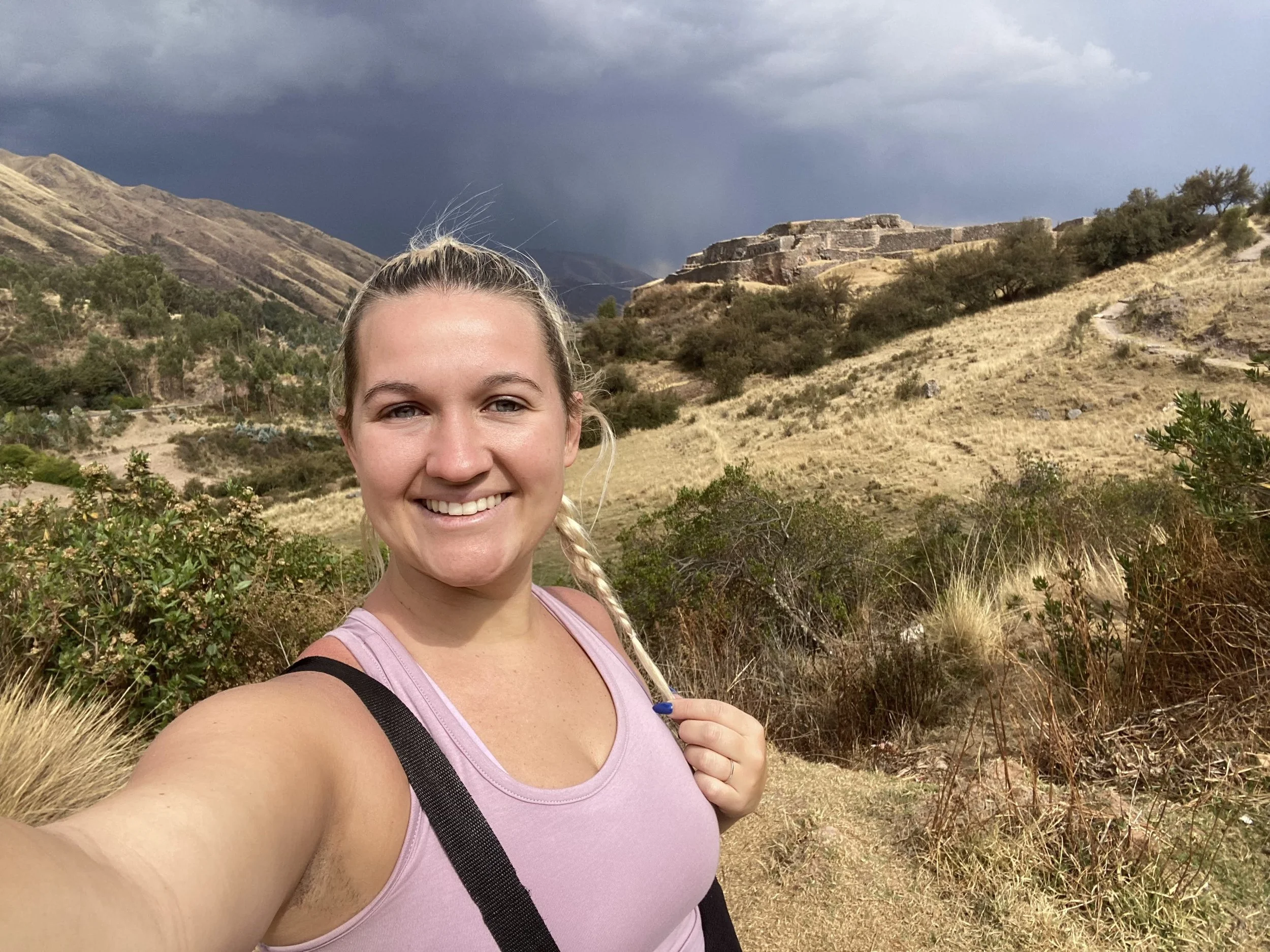 Cusco peru archaeological site ruins