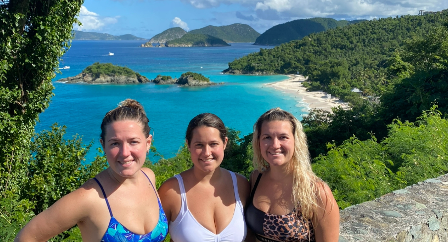 water ocean islands boats viewpoint