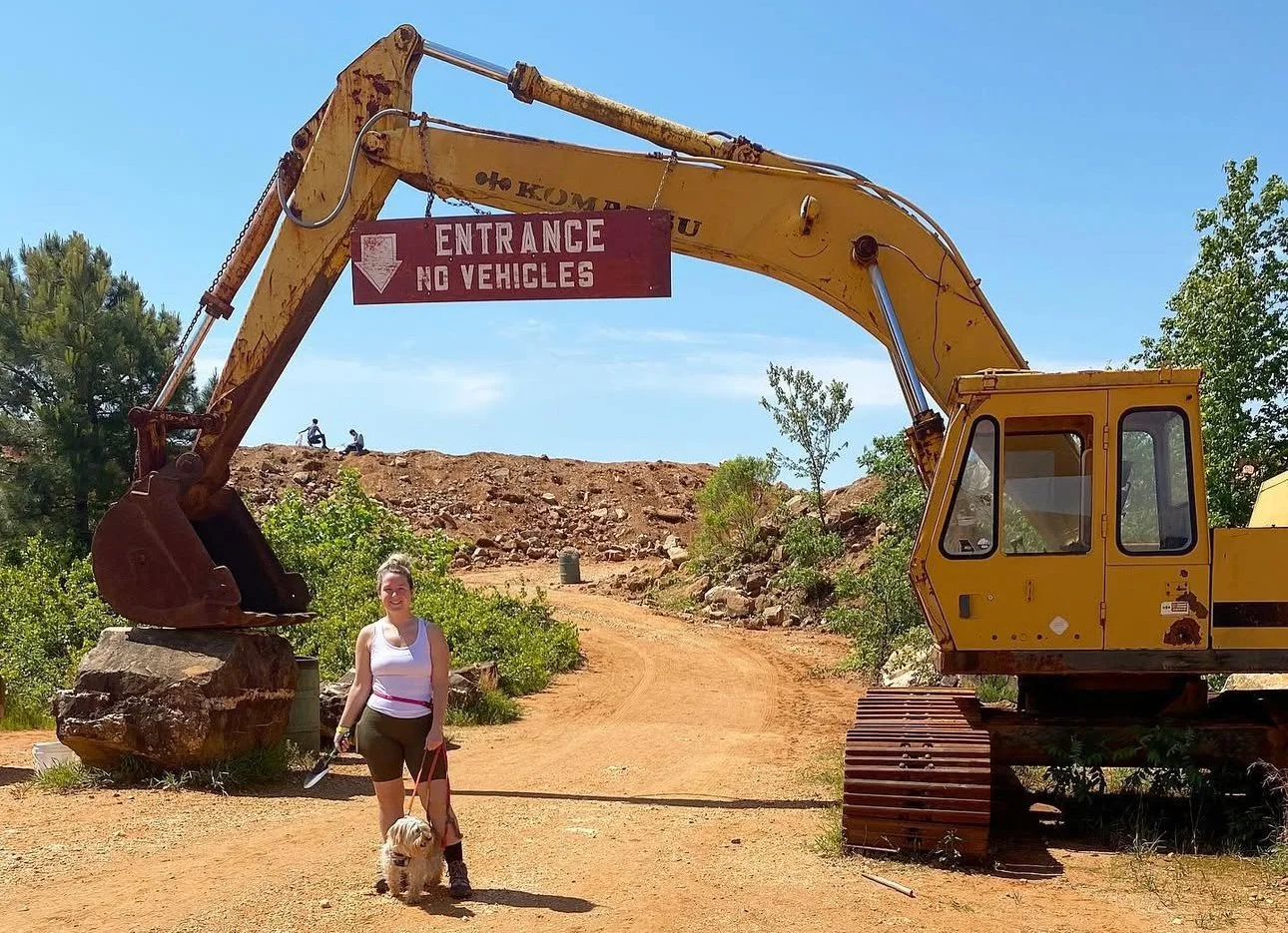 Ron Cole mining crystals