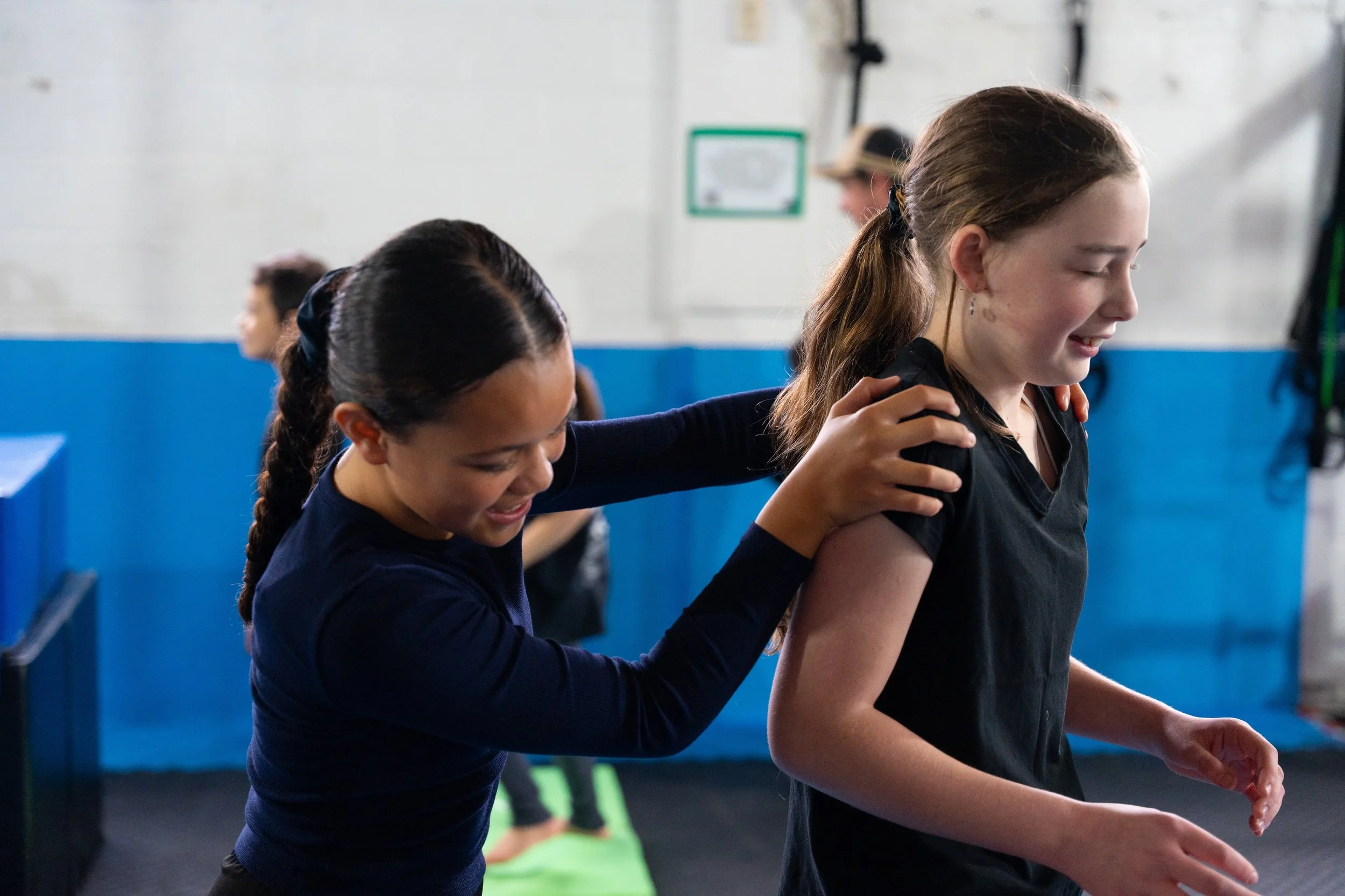 Alaya & Abby leading game.jpg