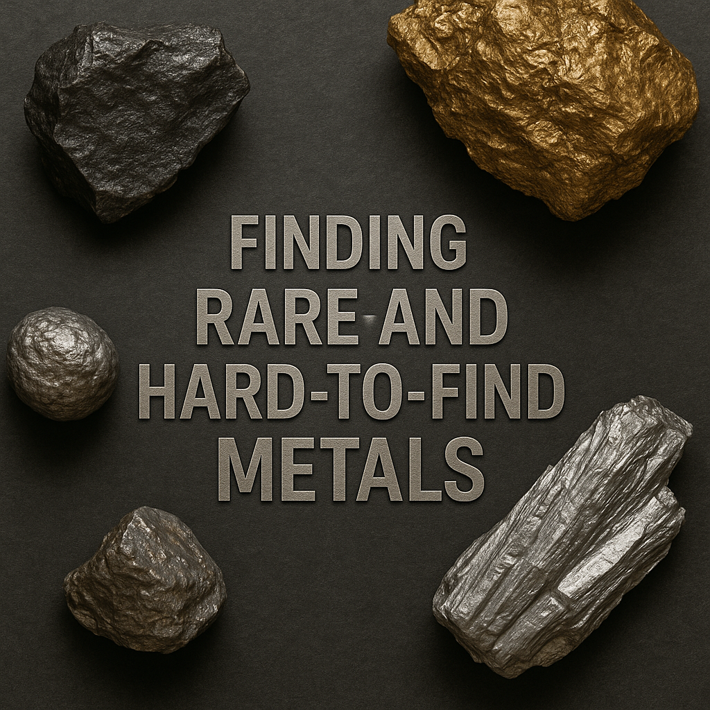 Finding Rare and Hard-to-Find Metals