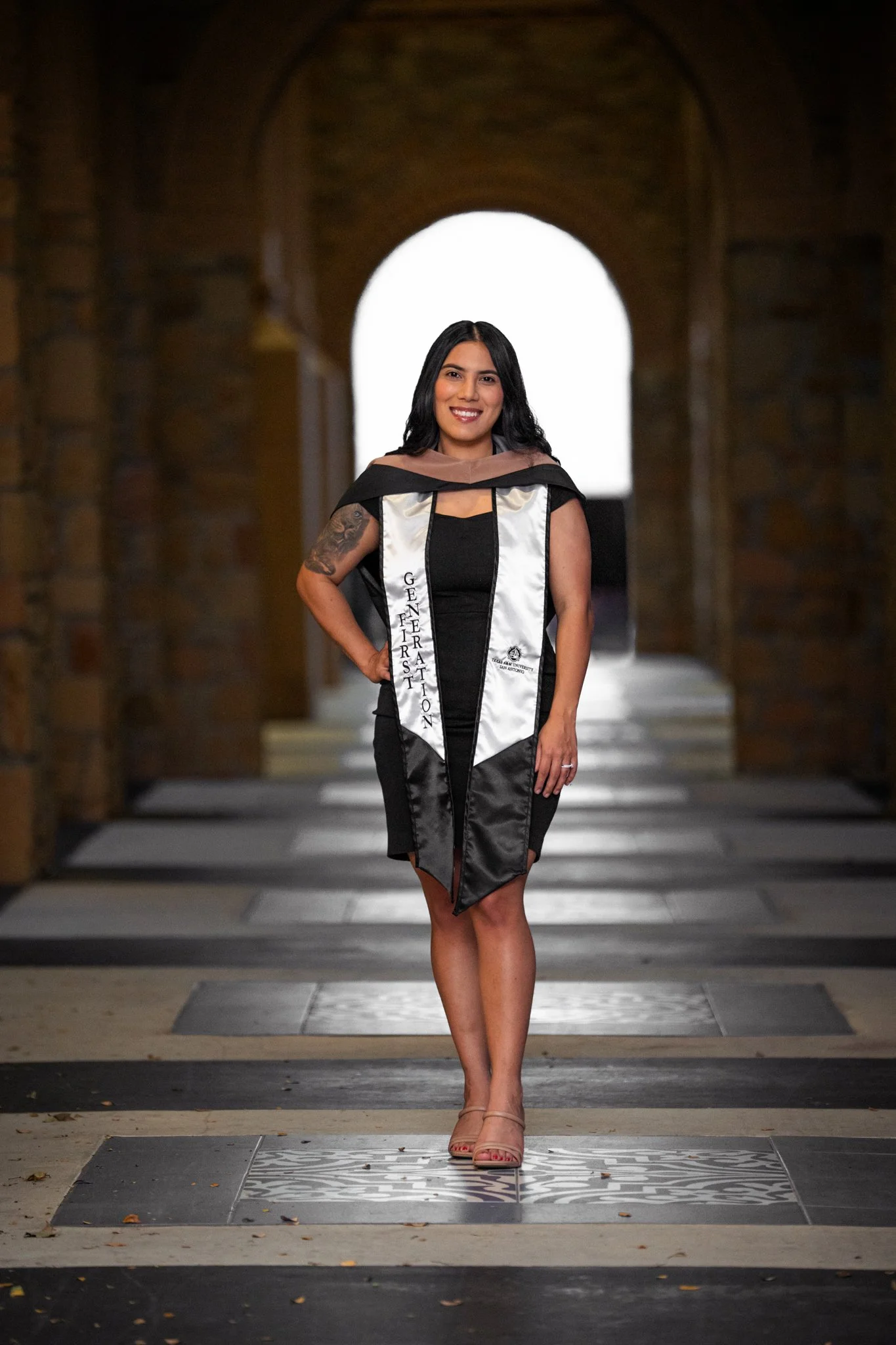 Proud College graduate who finished her masters degree at San Antonio A&M