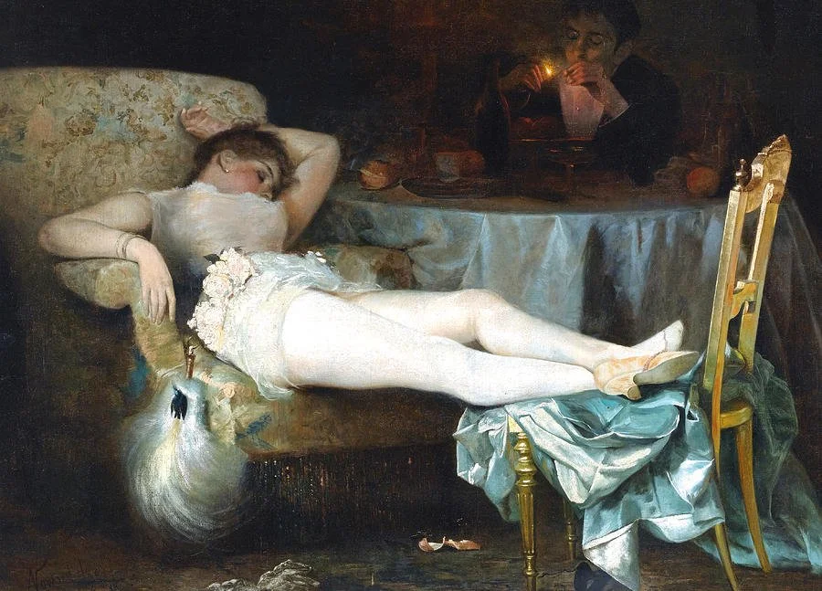 'After The Masquerade by Alexander Nikanorovich Novoskoltsev