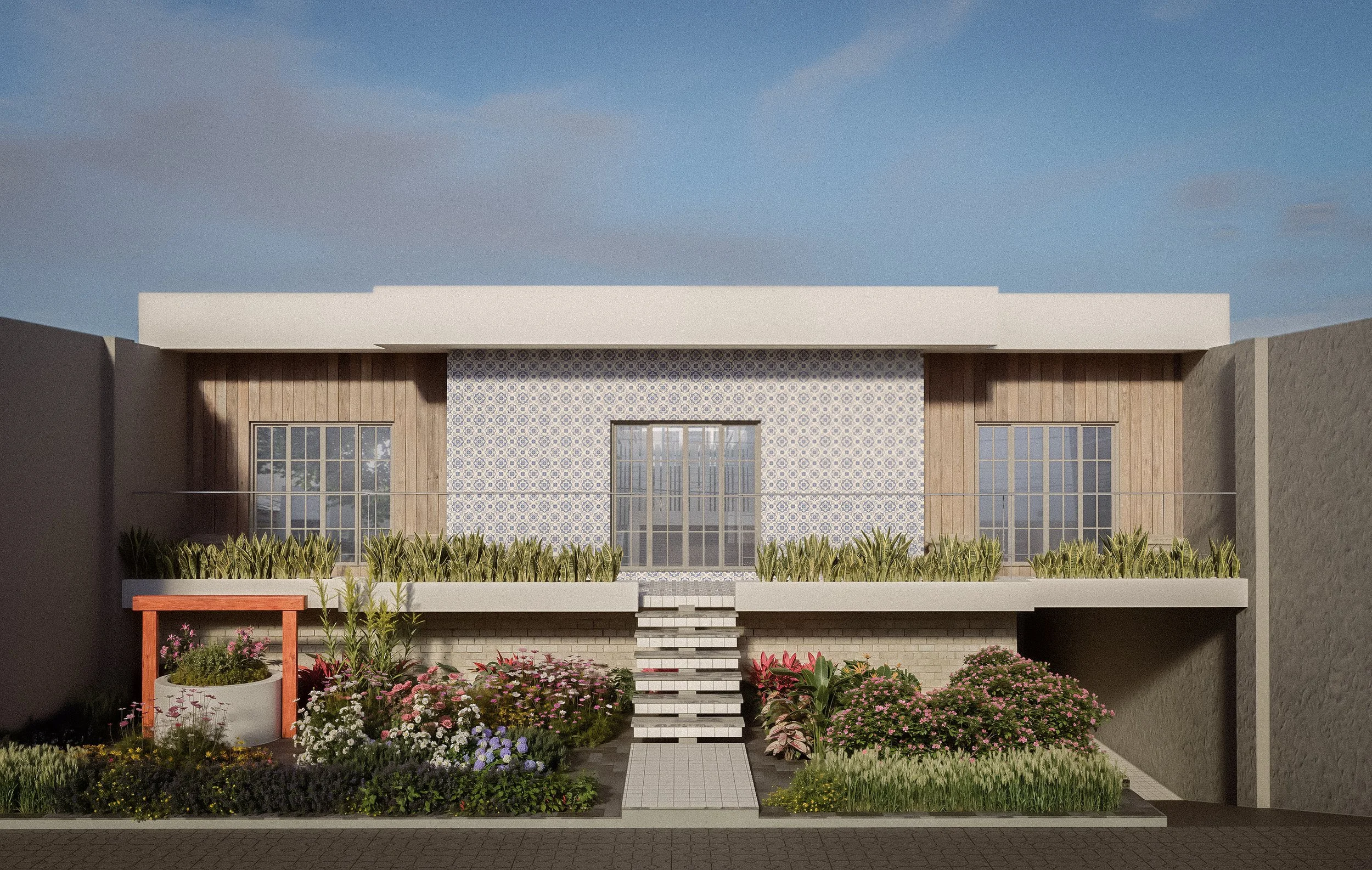 Casa 7 Vista Frontal