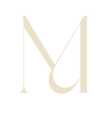 A black background with a white stylized letter 'M' and 'Y' intertwined.