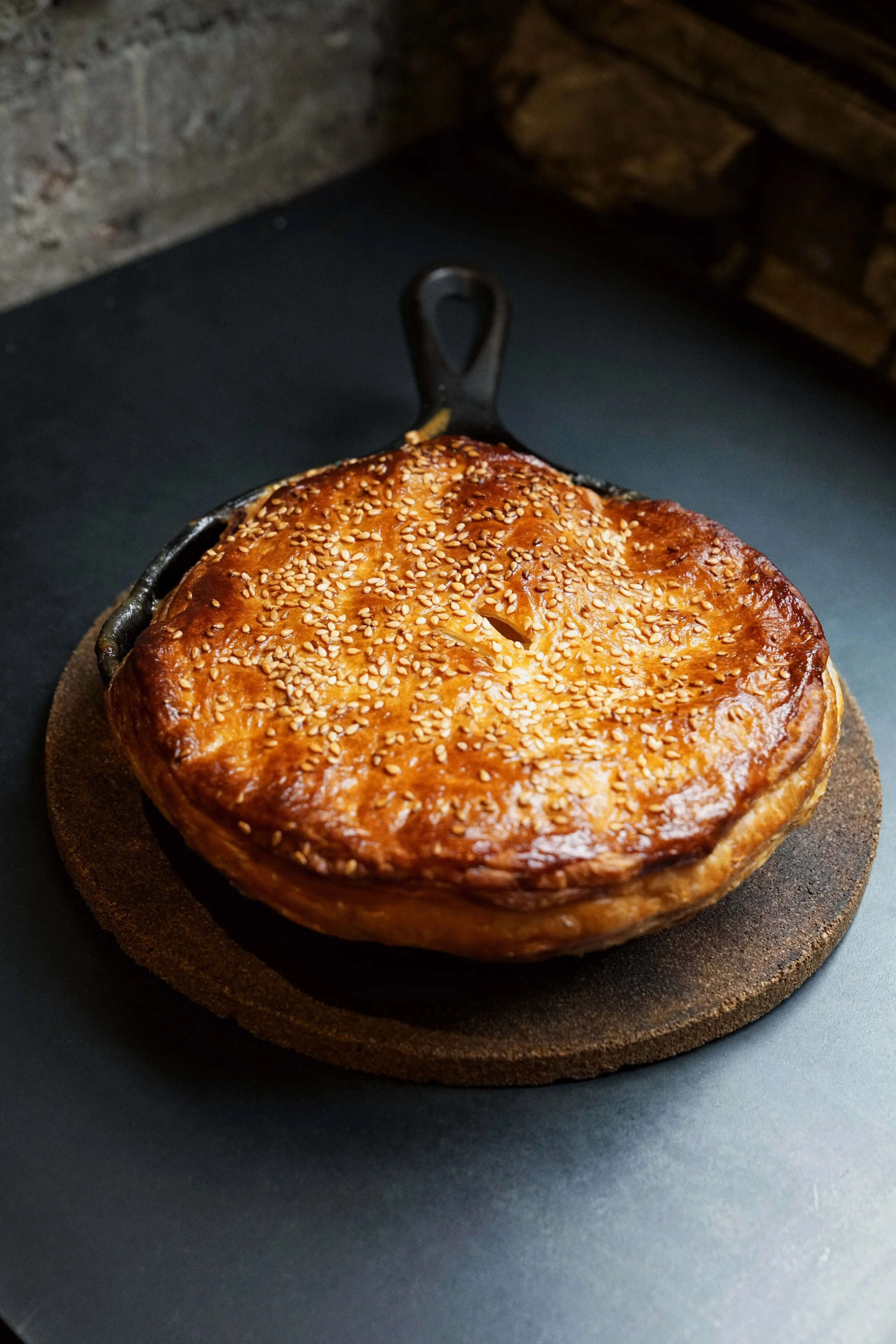 Wagyu beef shin & stout pie, suet crust.jpg