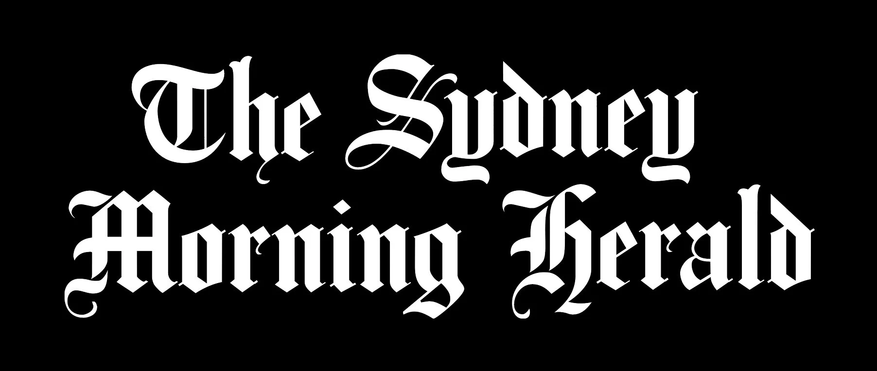 Black background with white gothic text reading "The Society Moving Forward".