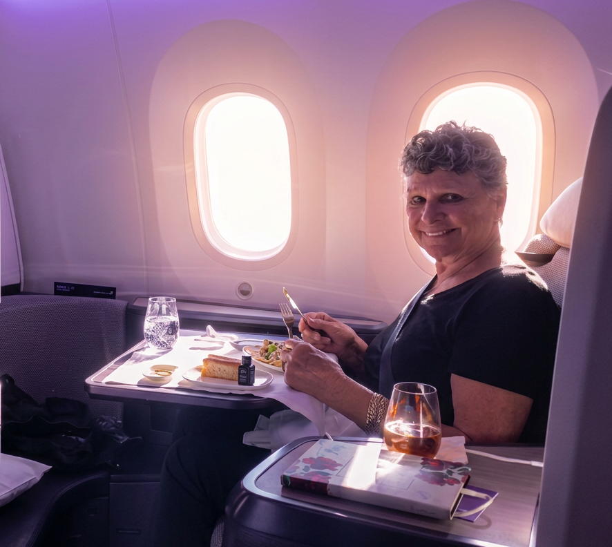 Air New Zealand Business Luxe: It is not a first-class suite, but it is not far removed from the idea.