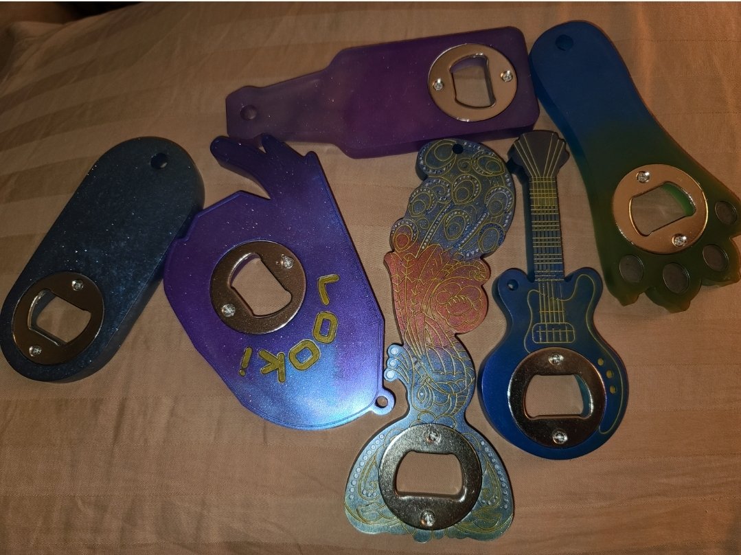 Epoxy Bottle Openers