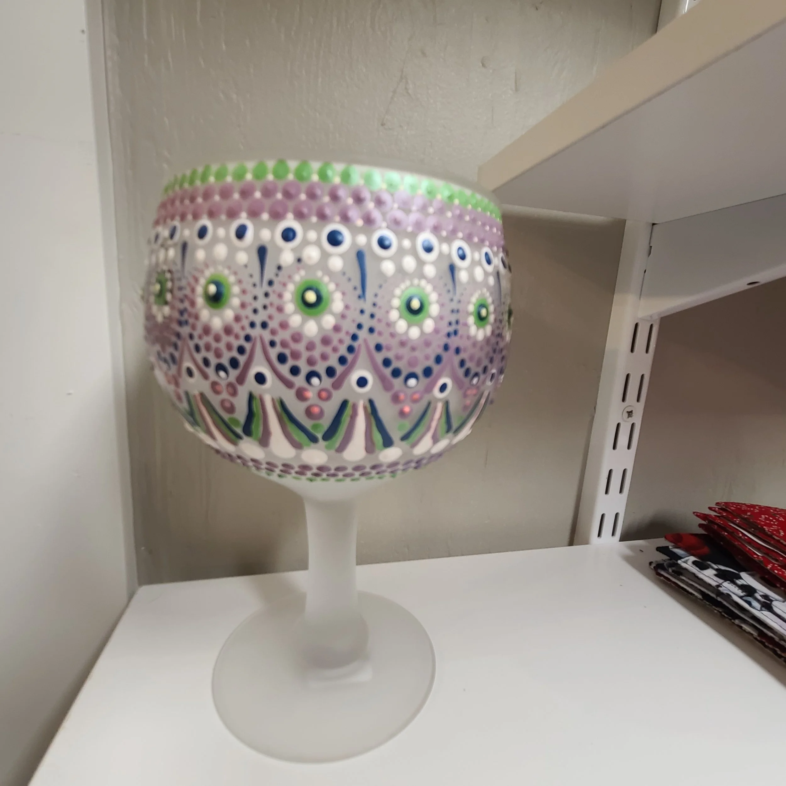 Hand-Painted Stemware