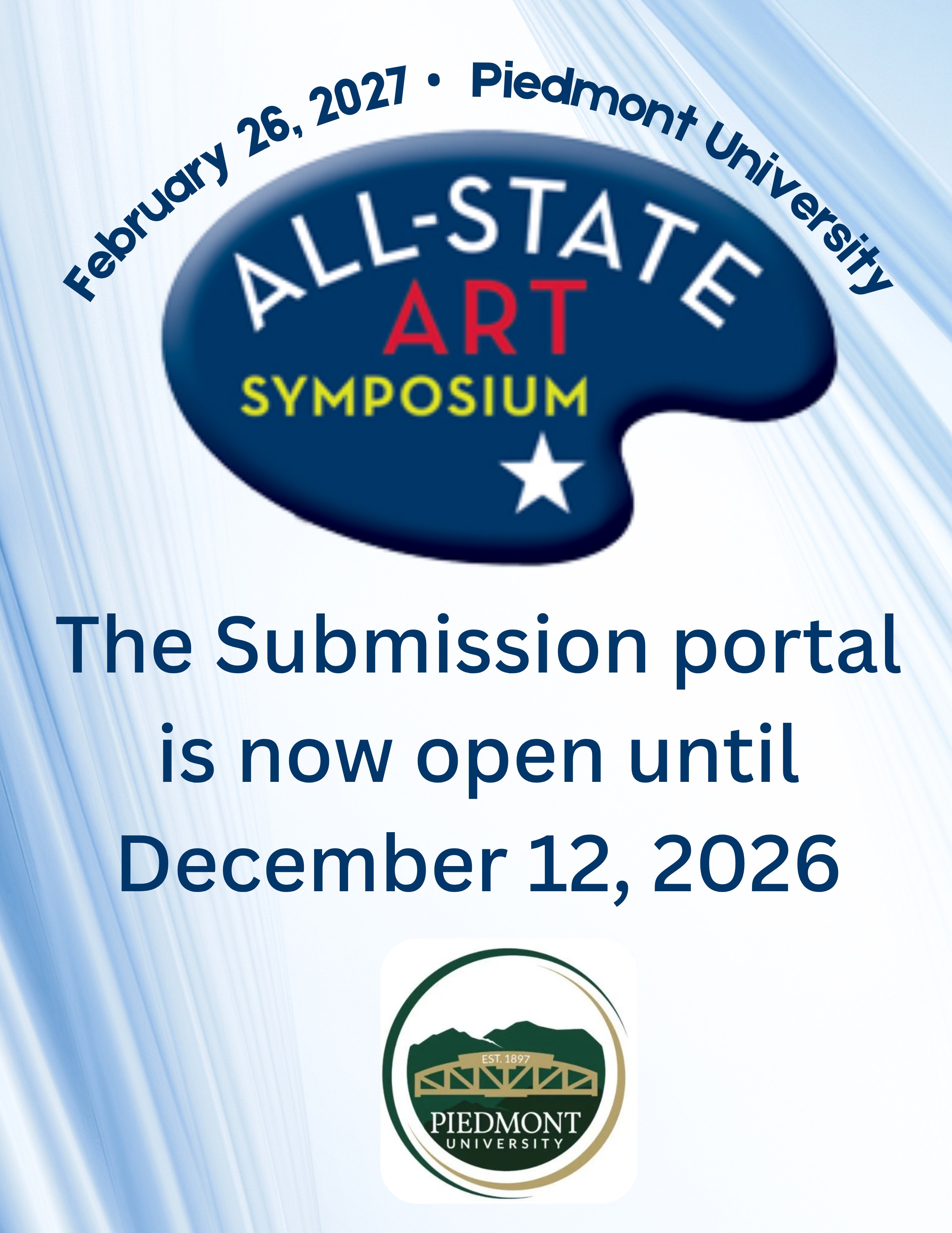More information is available on our All State Art Symposium page. 