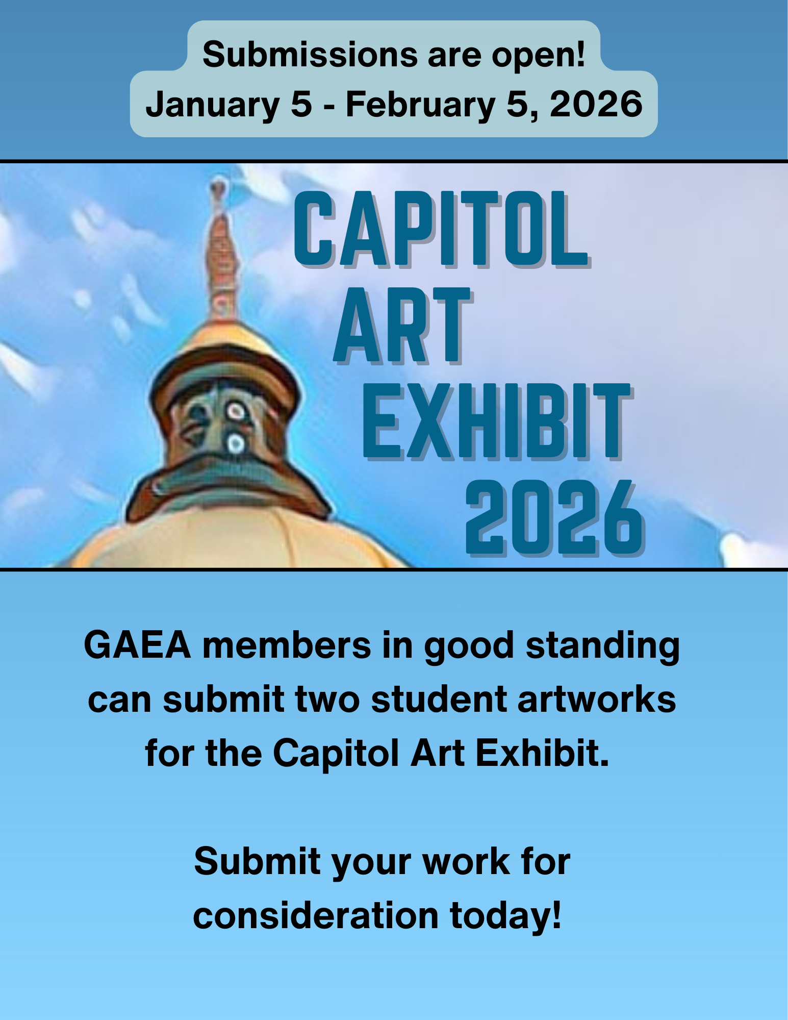 Click on the image above to begin your CAEA submission. 