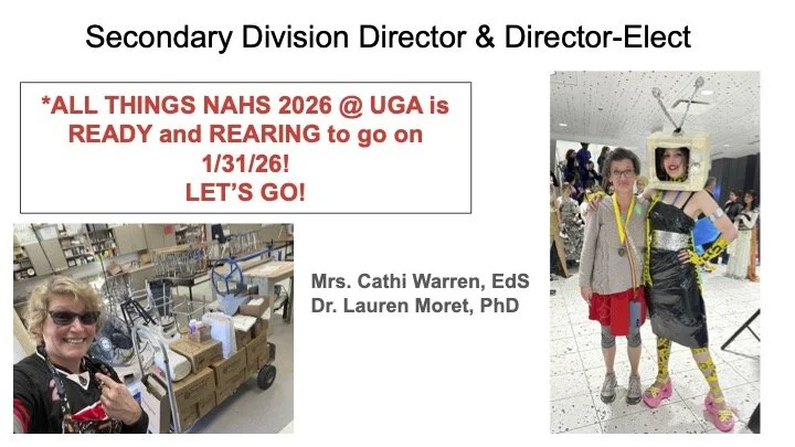 SECONDARY DIVISION UPDATE, January 2026. 