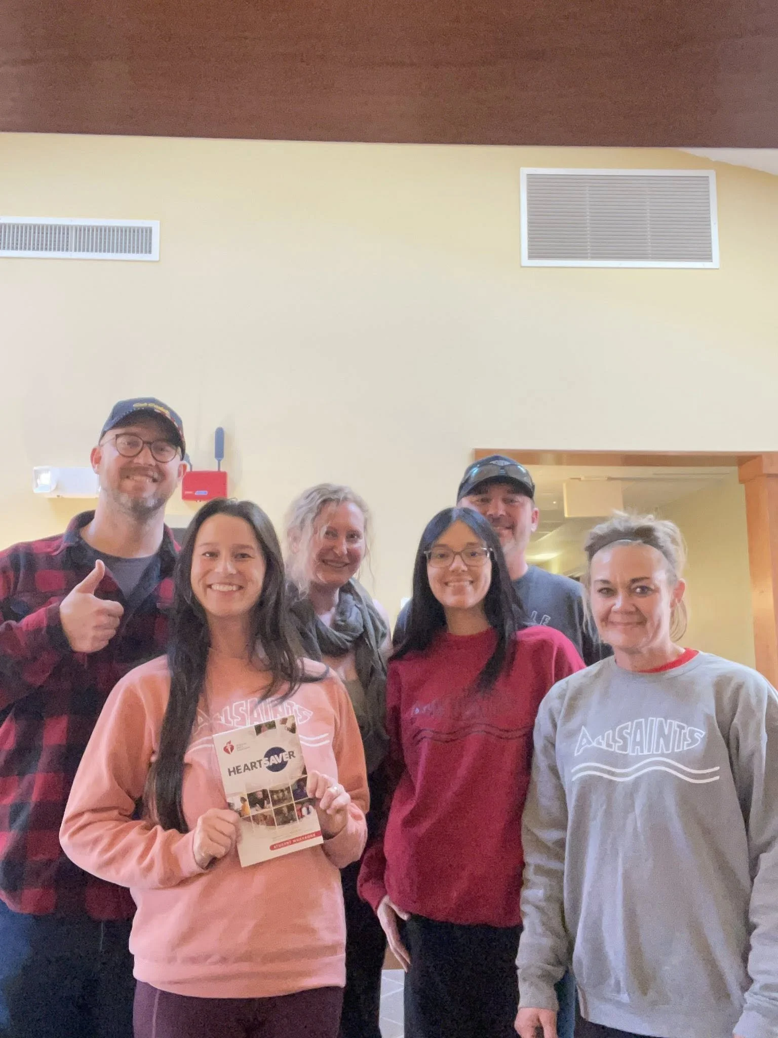 Friends of All Saints Completes CPR, Stop the Bleed, and Narcan Training