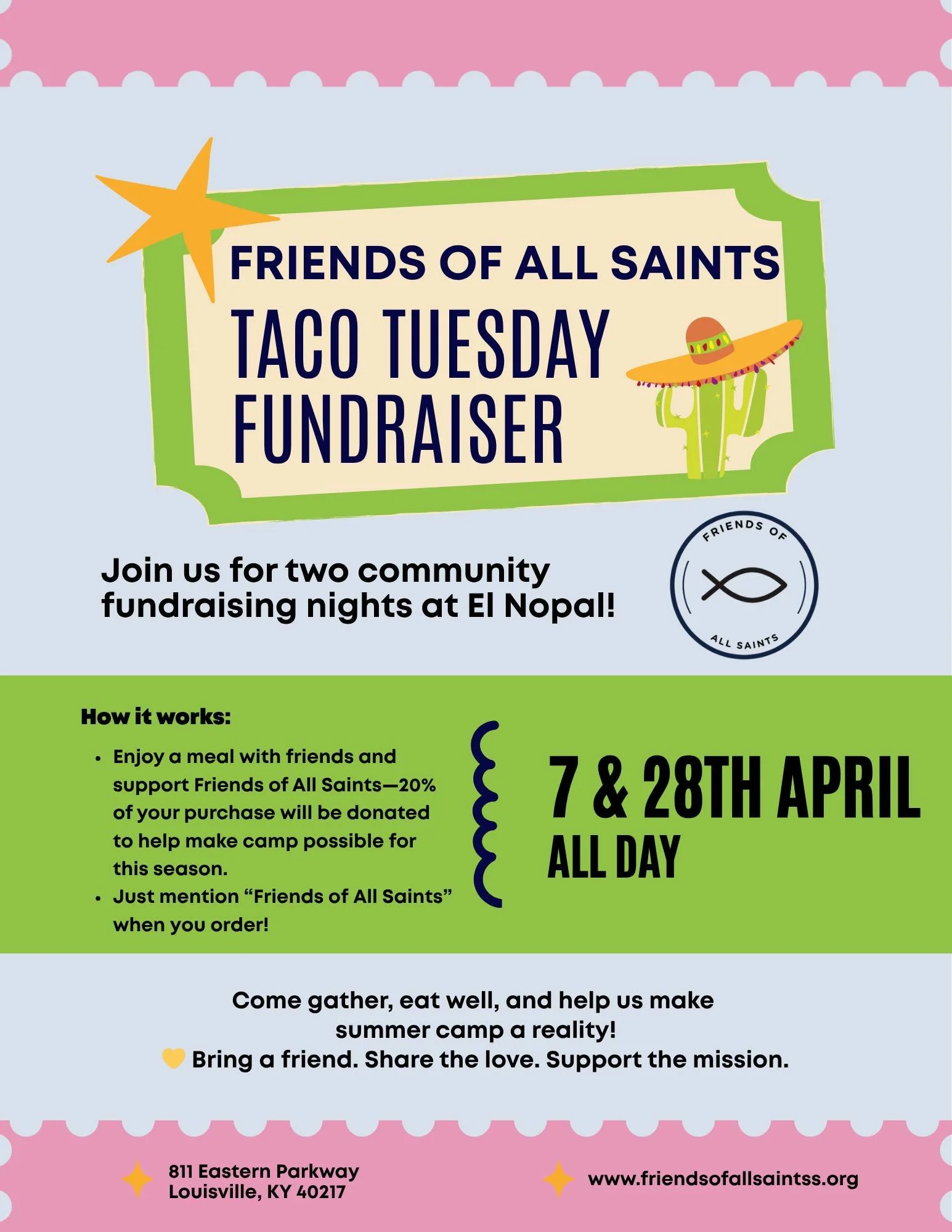 Taco Tuesday Fundraiser 