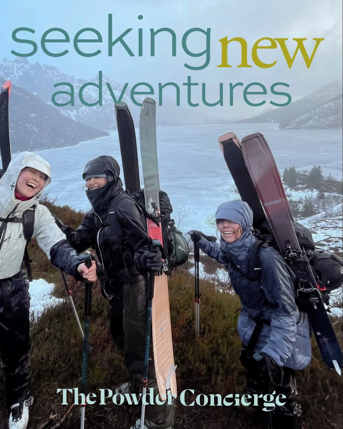 Planning unforgettable trips @thepowderconcierge 🏔️🎿🚠 #travel #skitrip #travelagent #backcountryskiing