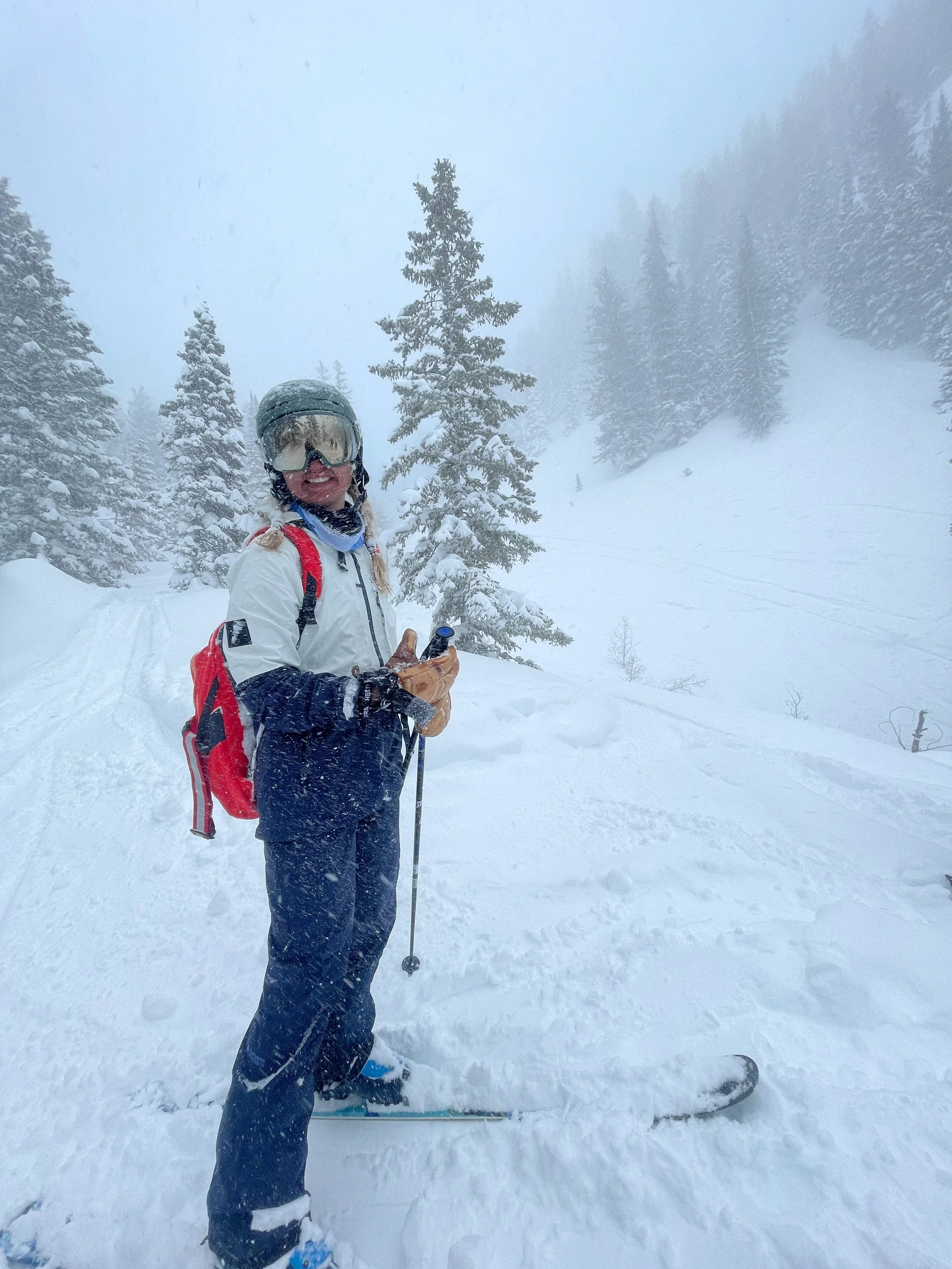 Backcountry skiing in Steamboat