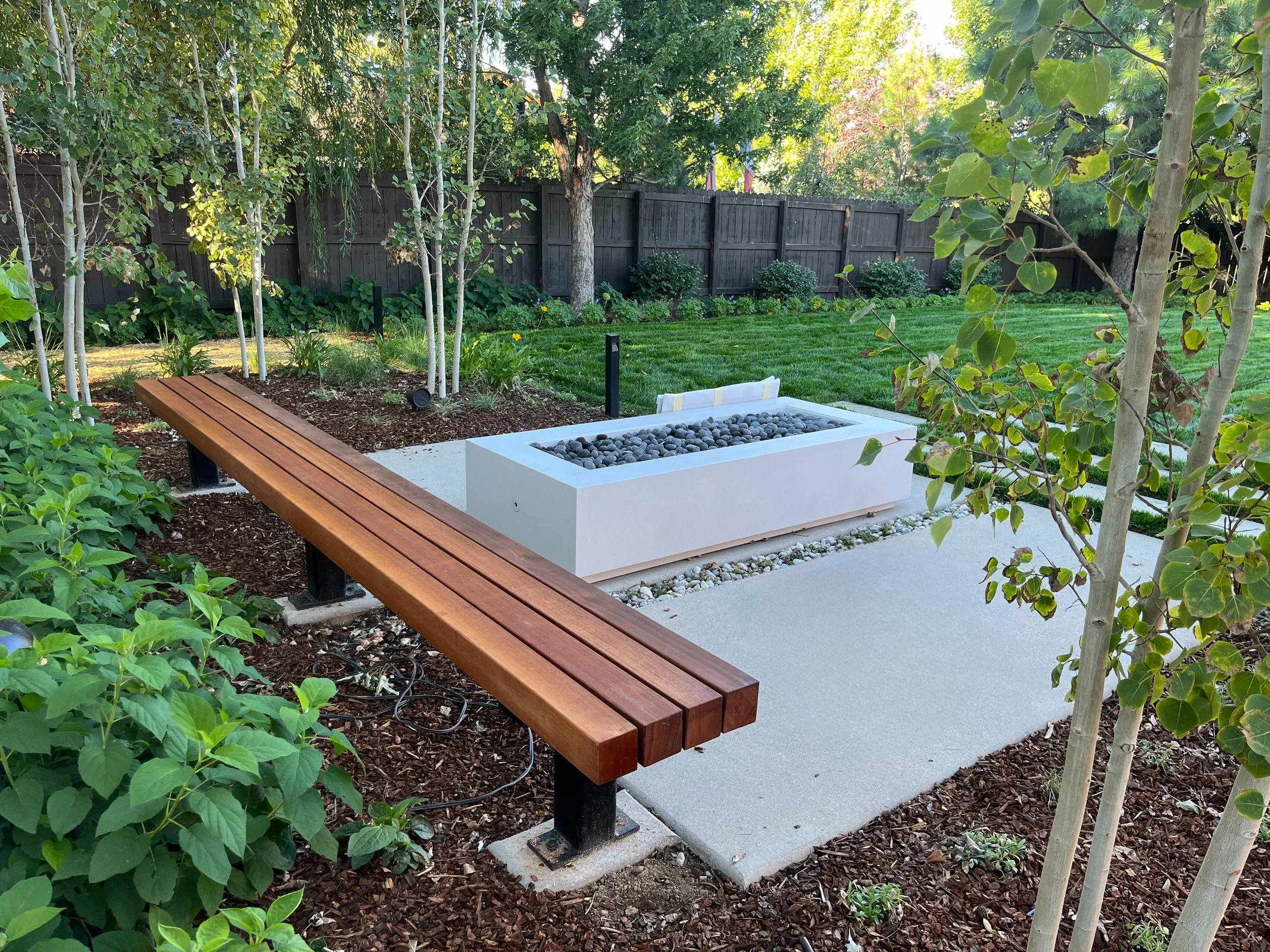 Mahogany Bench - Boulder