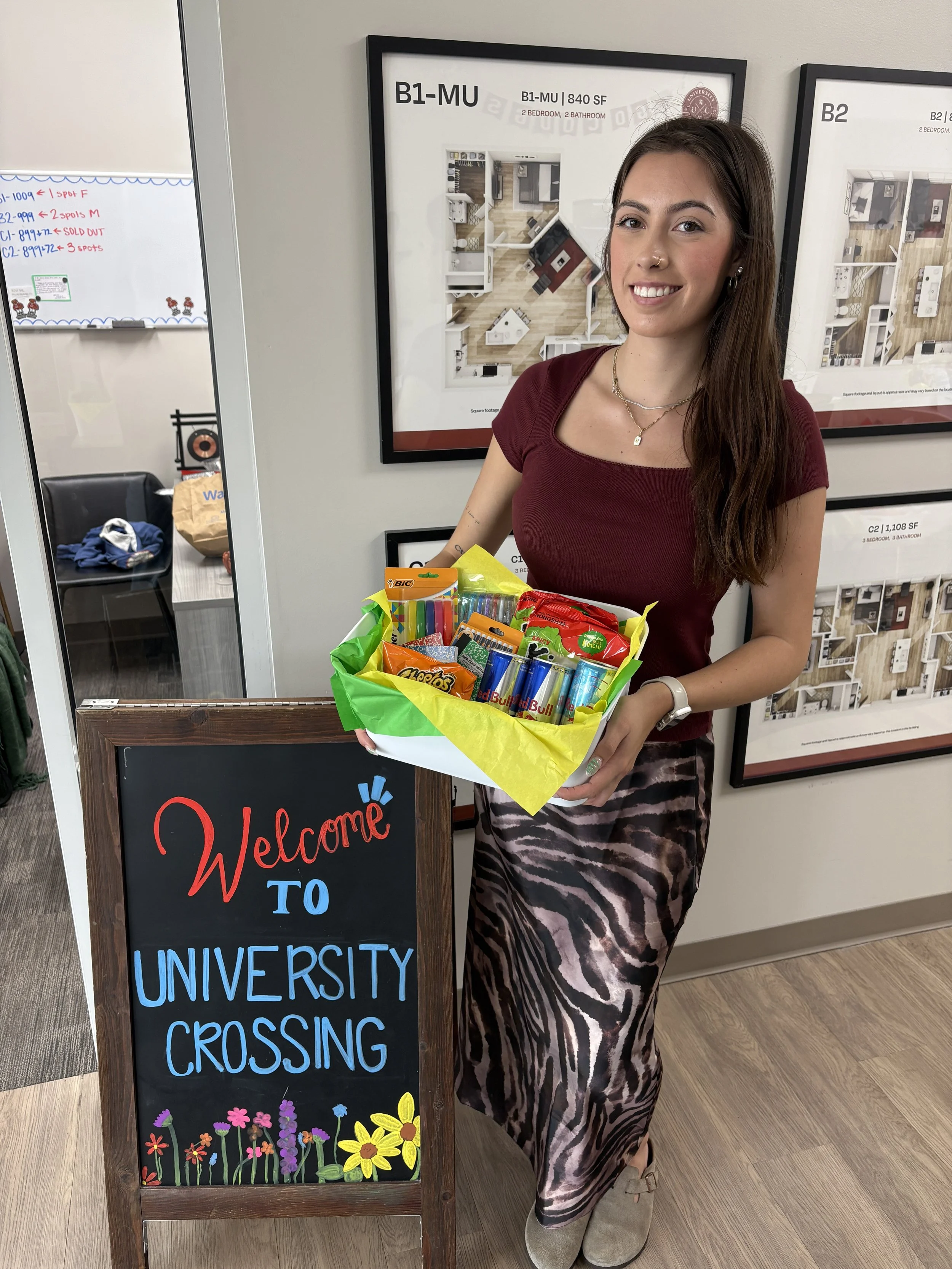 Grocery Bingo prize basket