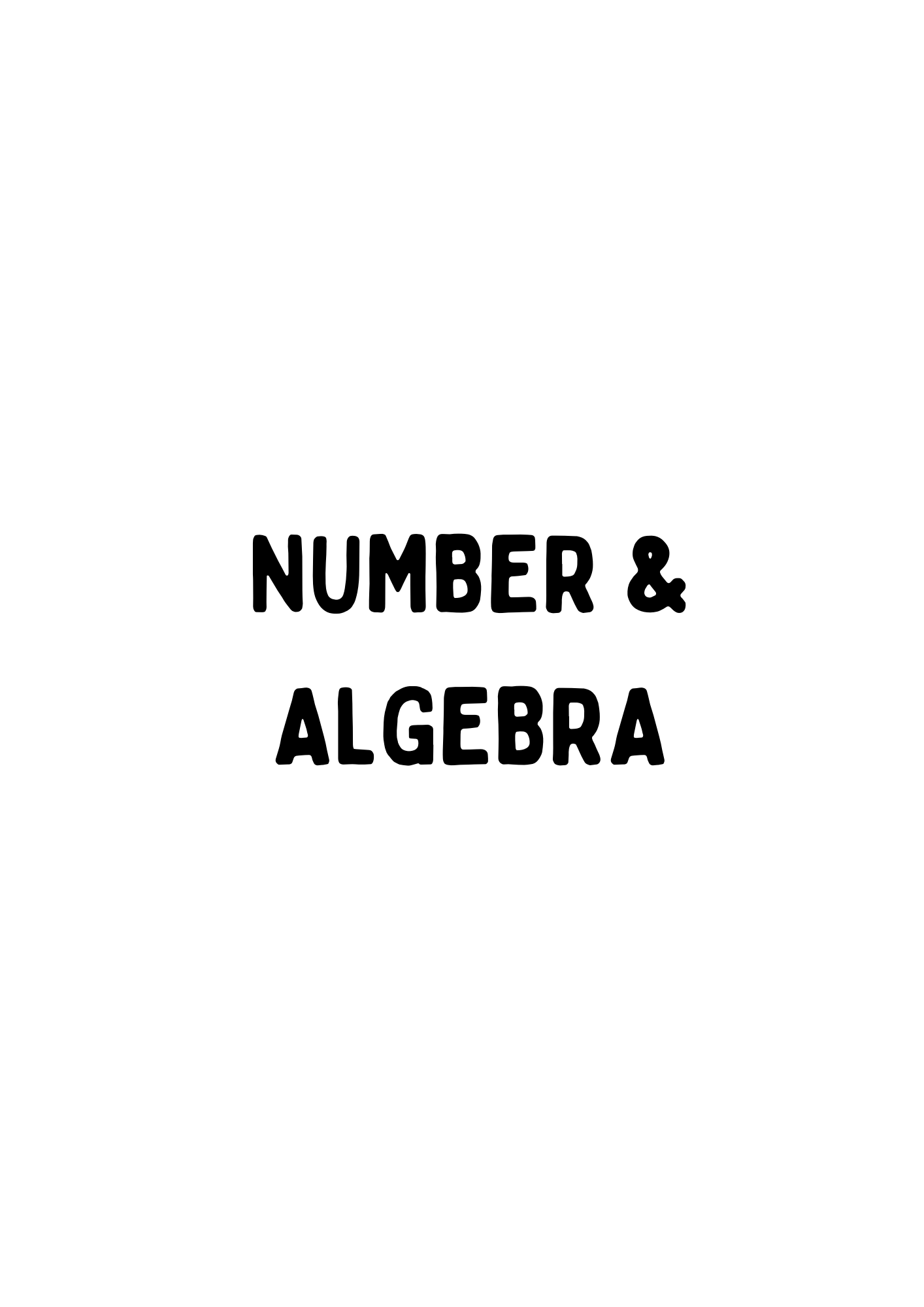 Hands-on numeracy foundations and place value support for Year 1 maths students