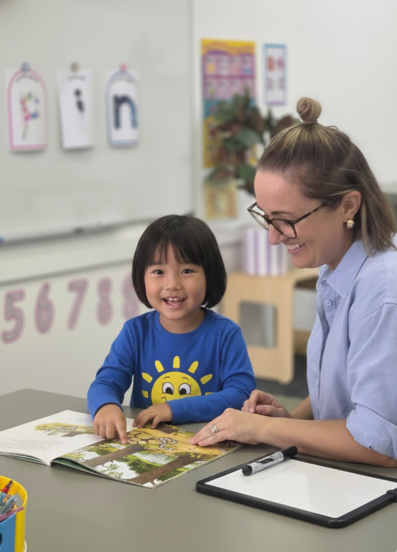 Science of Reading based literacy tutoring for Year 1 student in Carina.