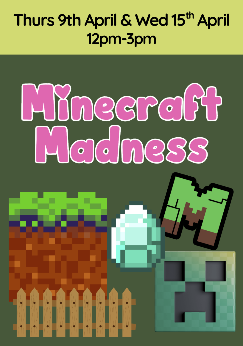 Collaborative Minecraft gaming and logic workshops for Years 1–5 students in Carina