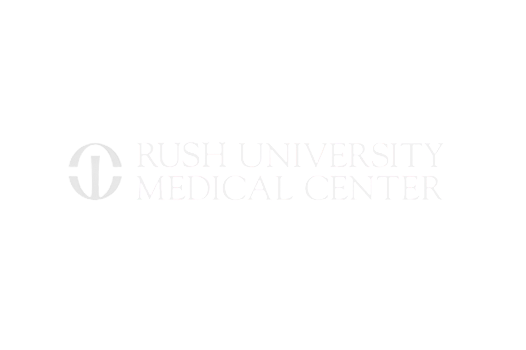 Rush University Medical Center logo with text