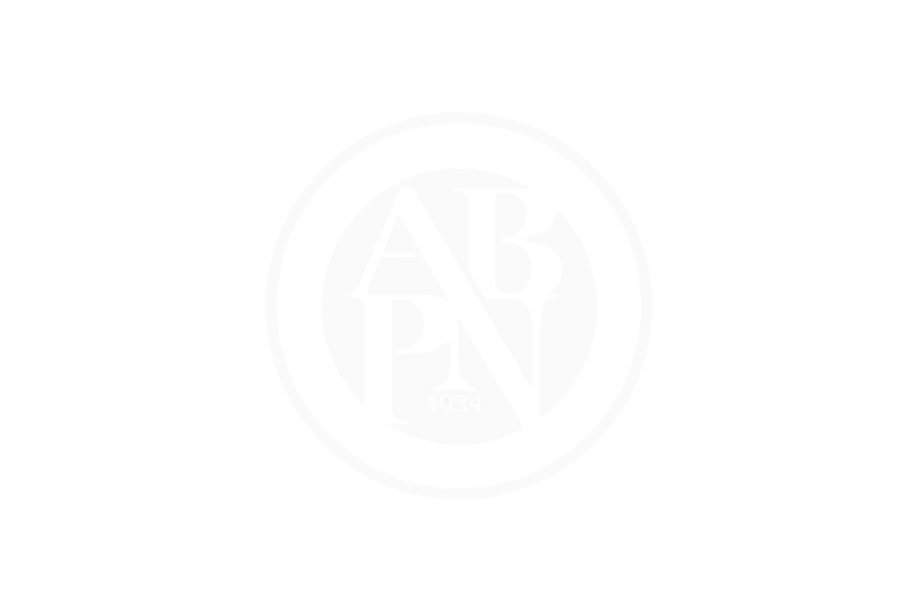 Logo of the American Board of Eating Disorders and Neurology, featuring a circular design with the organization's name around the border and stylized initials inside.