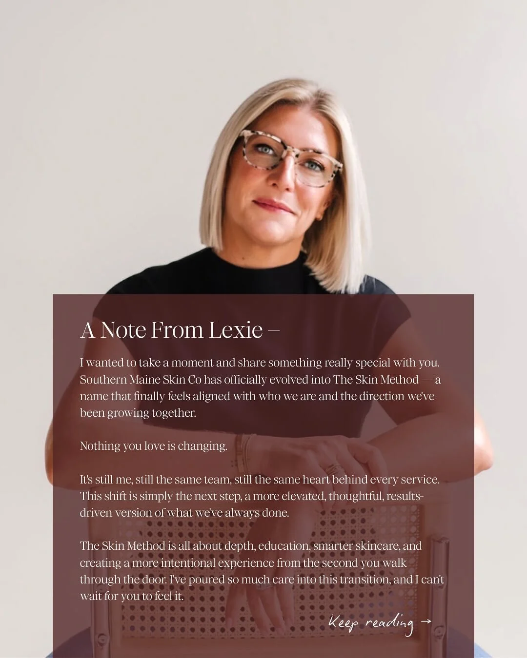 A note from Lexie 🖤