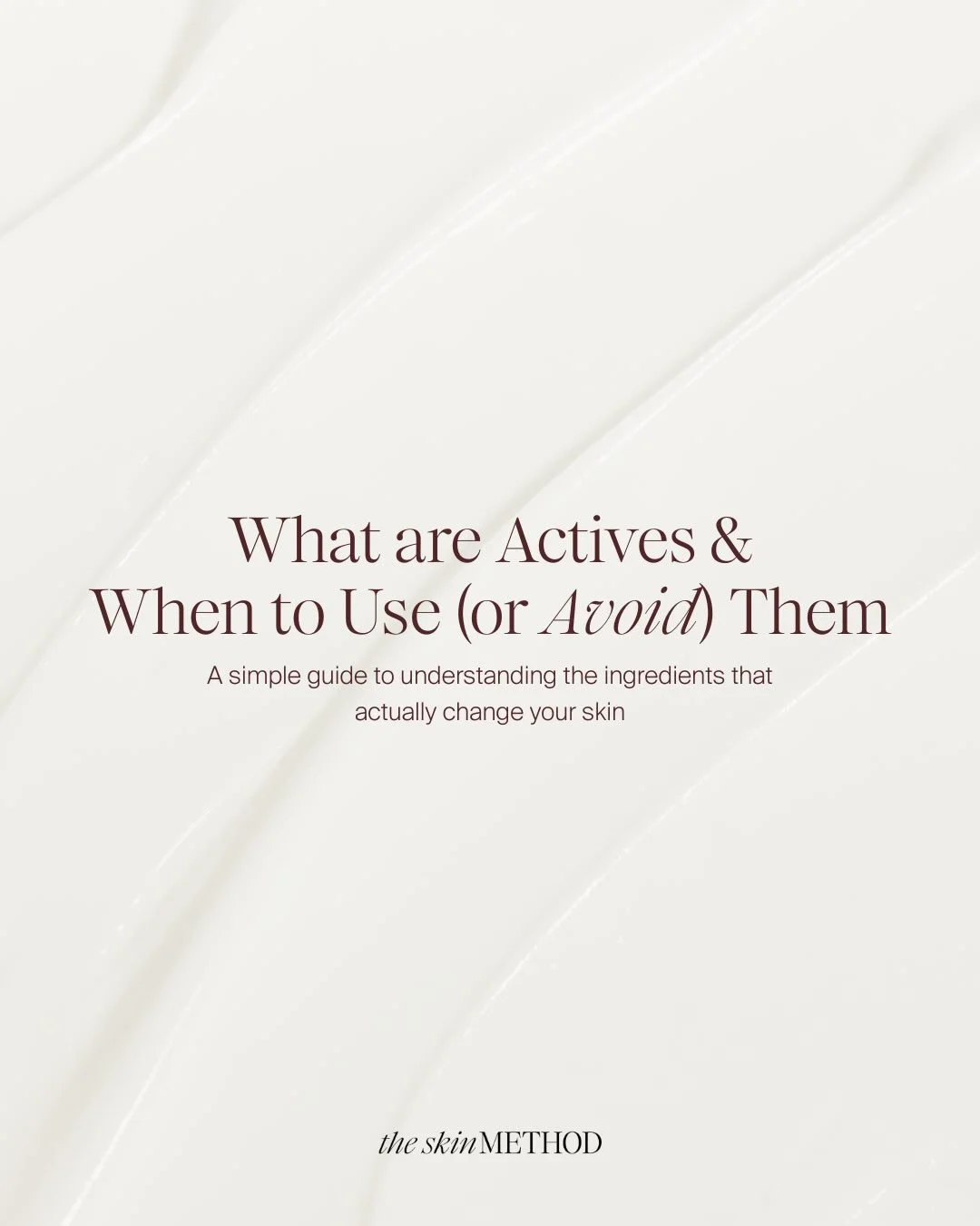If actives confuse you, you&rsquo;re not alone. Here&rsquo;s a clear breakdown of what they are and how to use them safely for the best results 🖤 Save this to reference before your next treatment or routine adjustment.

#nightimeskincare #skincarero