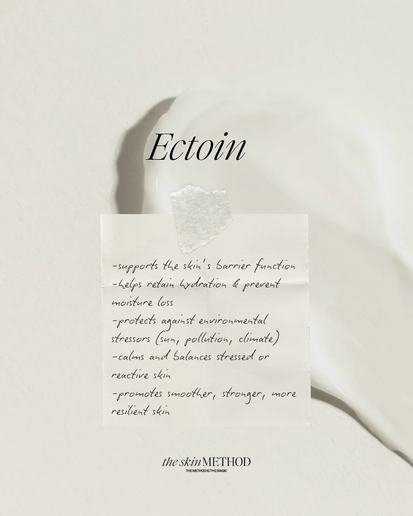 Hero Ingredient of the Month: Ectoin 🖤 A quiet standout in advanced skincare, ectoin helps the skin adapt, protect, and stay balanced, especially as we move into warmer, more unpredictable weather.

Think stronger barrier support, better hydration r