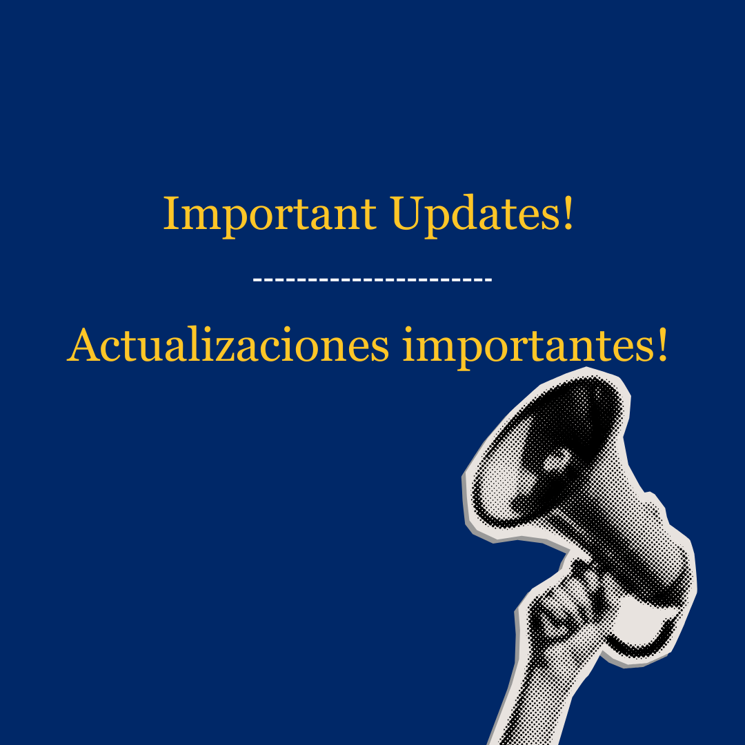 Upcoming Dates &amp; Actions