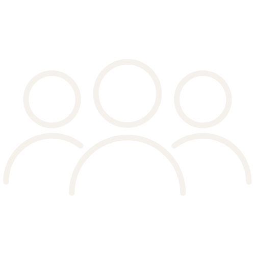 Icon of three people representing a group or team.